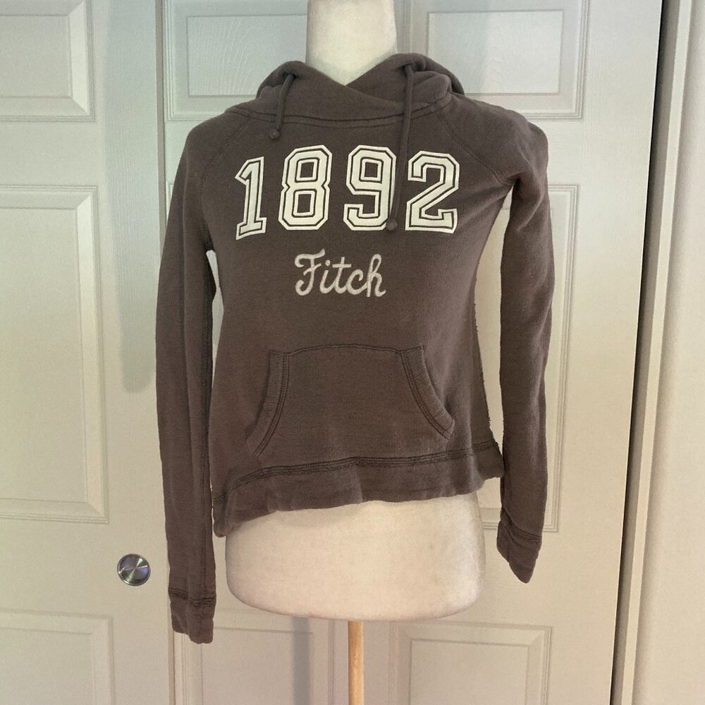 Abercrombie & Fitch 1892 Women's Hoodie in Gray